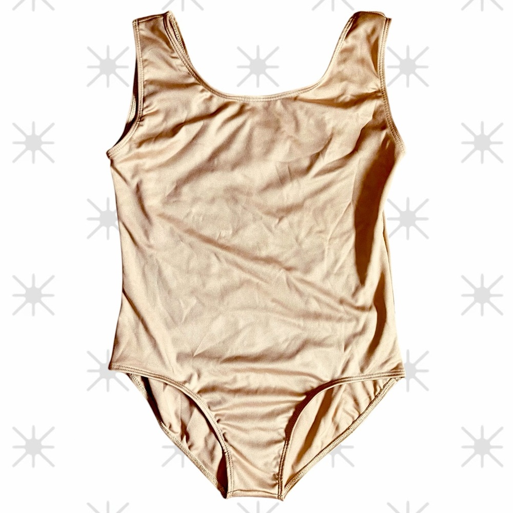 Gymnastics Skintone Leotard, Size 160
